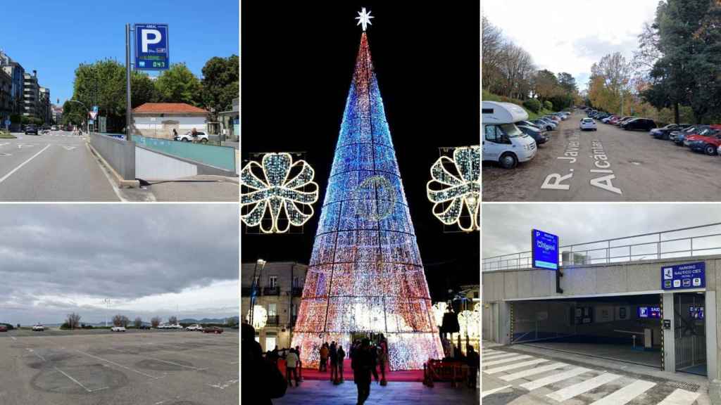 Parkings para la Navidad en Vigo.