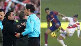 Las quejas de Xavi tras la polémica del Rayo-Barça