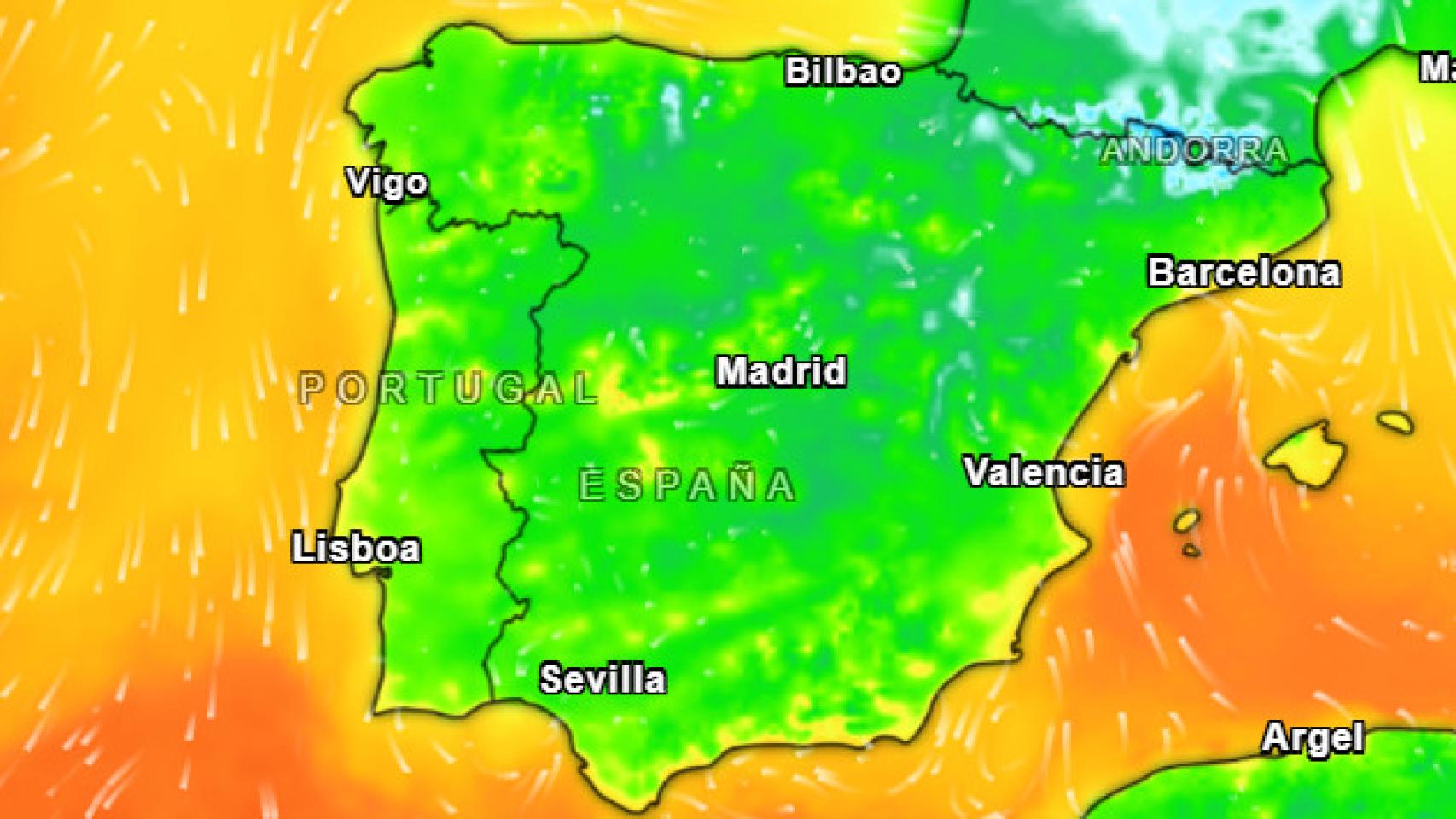 Radar de temperaturas