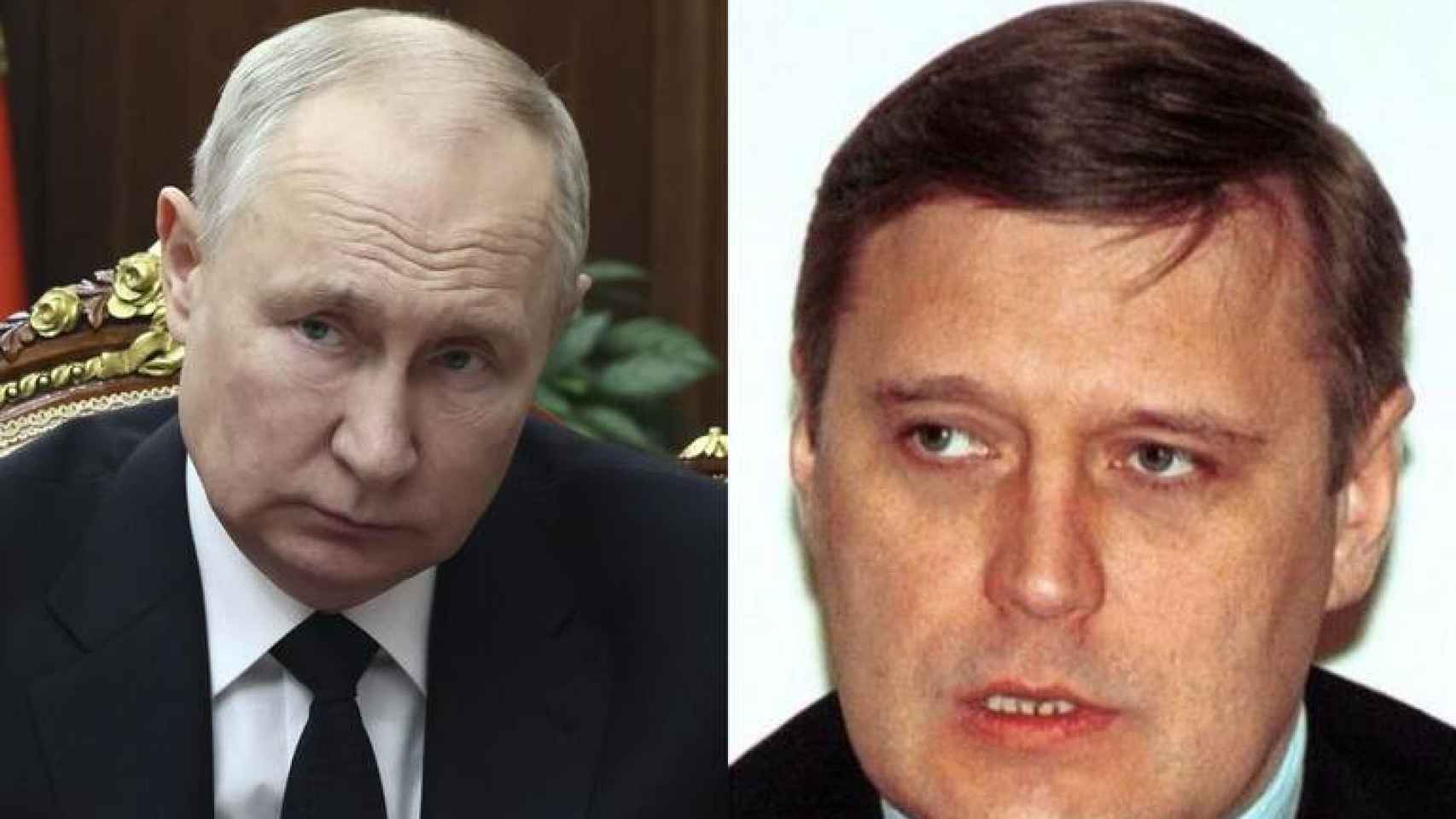 Vladimir Putin y Mijail Kasianov.