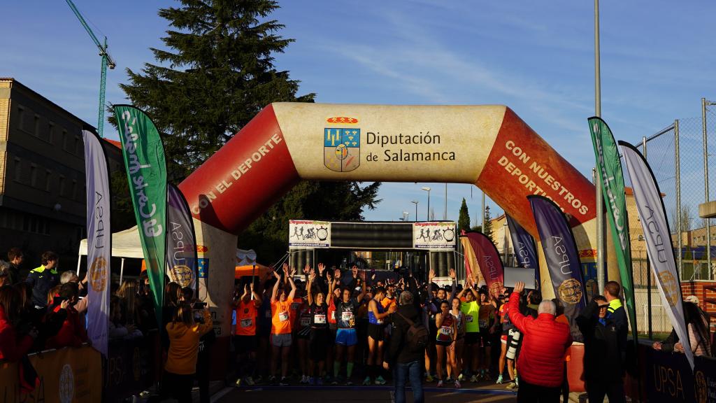 Imagen de la VIII San Silvestre Universitaria Solidaria de la UPSA.