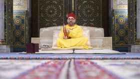 El rey de Marruecos, Mohamed VI, en una ceremonia religiosa.