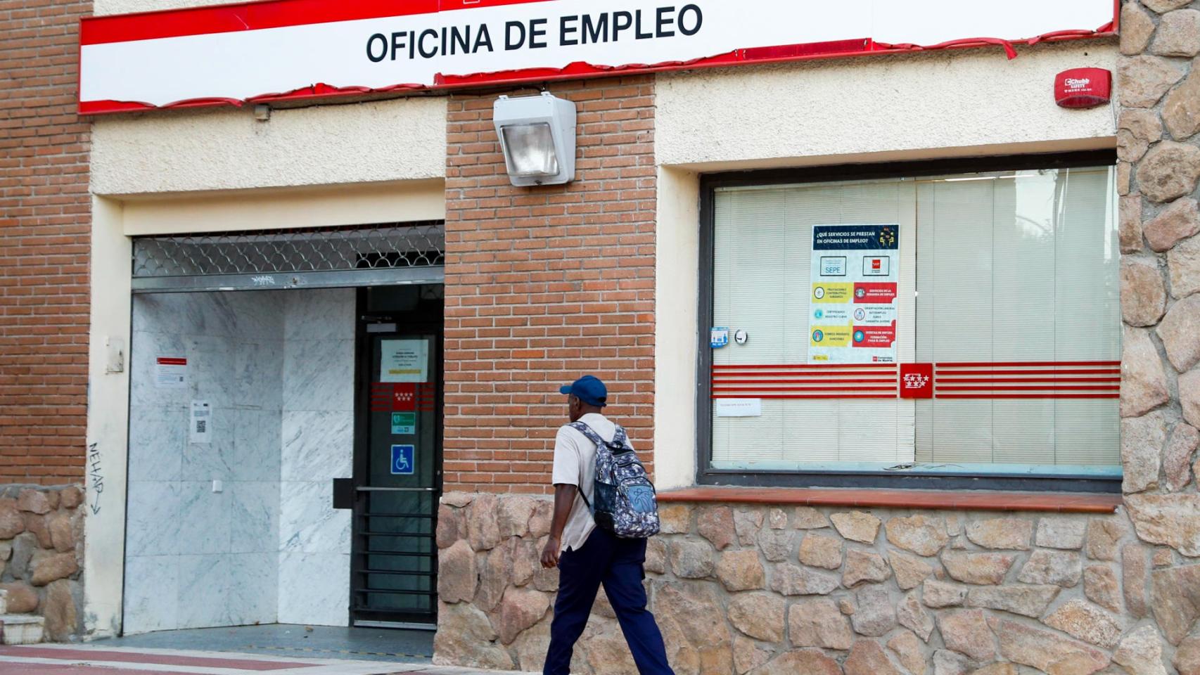 Imagen de archivo de una oficina de empleo.