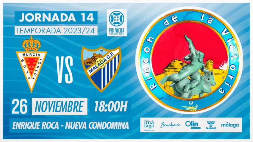 Real Murcia vs. Málaga CF de Primera RFEF