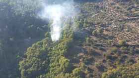 Declarado un incendio forestal en Alhaurín el Grande.