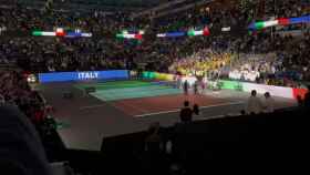 Así ha sonado el himno de Italia antes de la final de la Copa Davis
