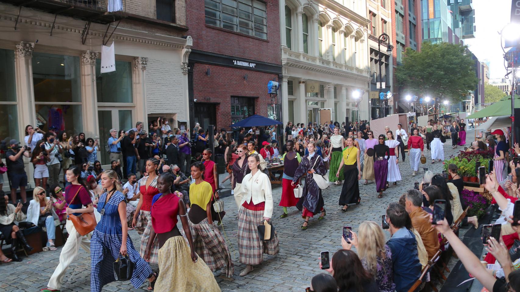 Desfile de Tory Burch en la Fashion Week in New York