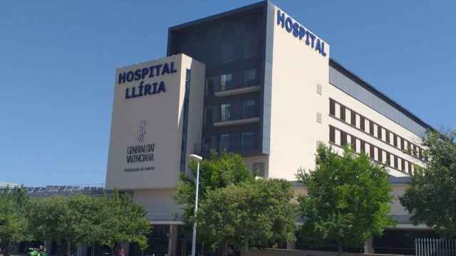 Fachada del hospìtal de Llíria, Valencia.