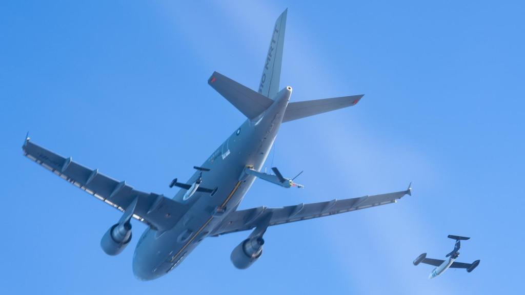 Prueba de Auto'Mate simulando el reabastecimiento en vuelo