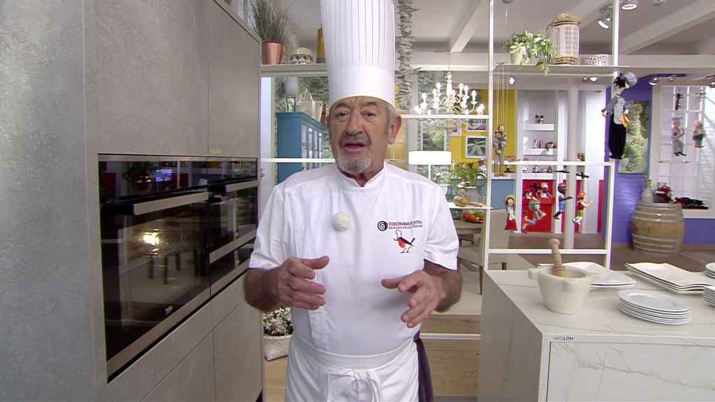 Karlos Arguiñano en su programa 'Cocina abierta' de Antena 3.