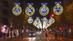 La iluminación de Navidad llega a las calles de Salamanca