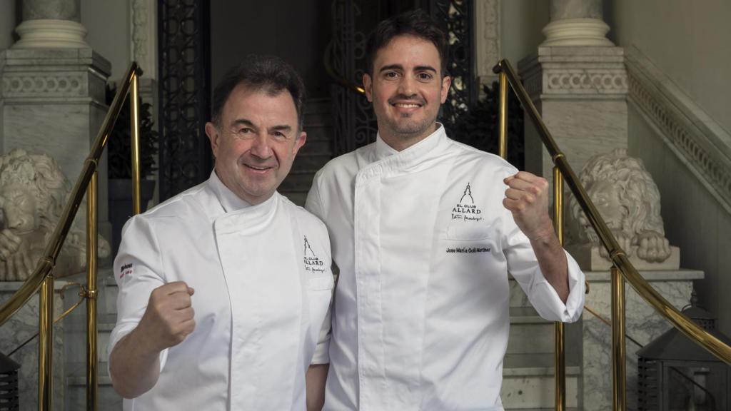 Martín Berasategui y José María Goñi, con mucho garrote