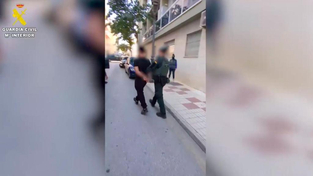 Uno de los hermanos detenidos por el Servicio de Información de la Guardia Civil.