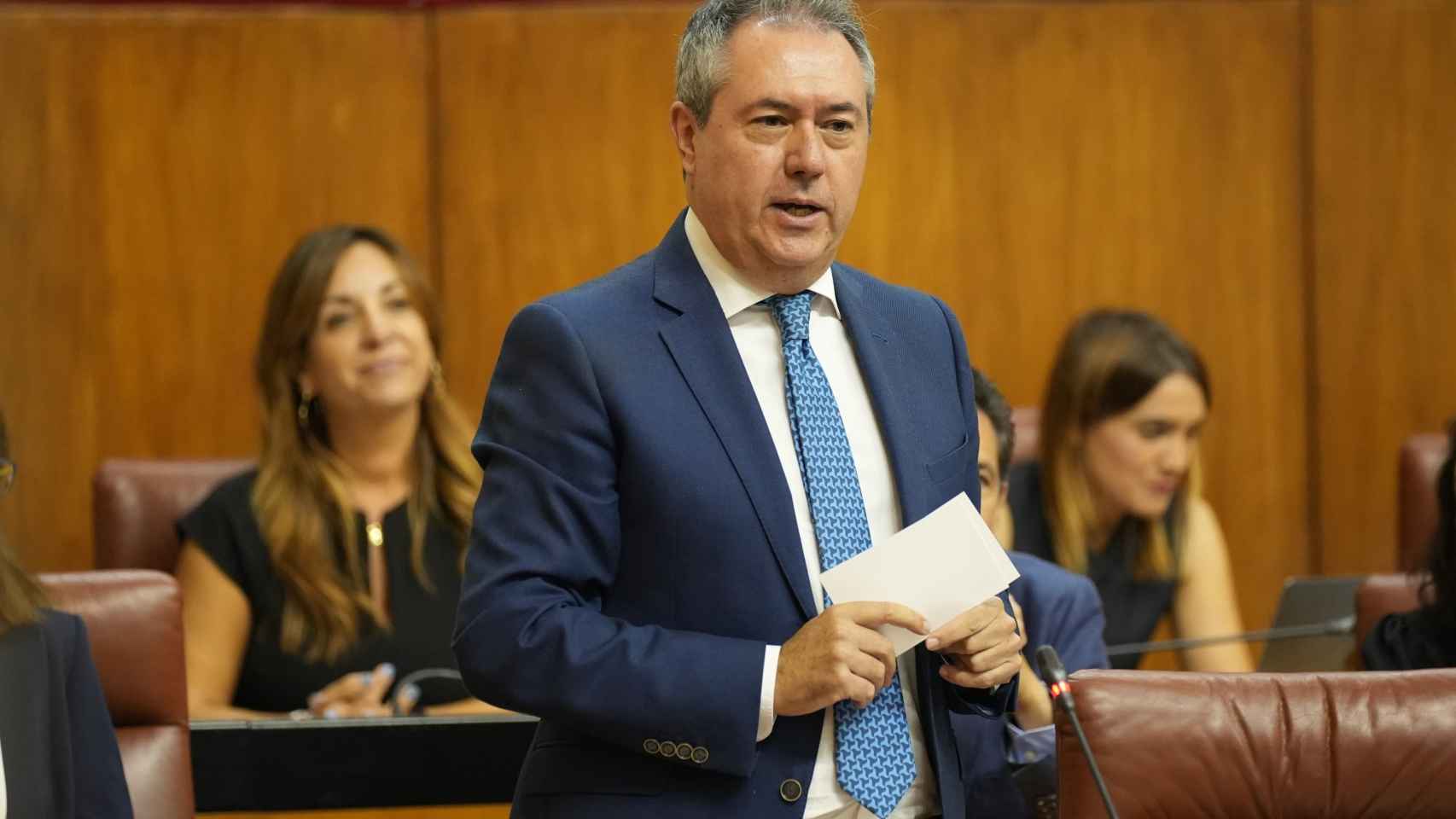 El secretario del PSOE-A, Juan Espadas, en una imagen de archivo.