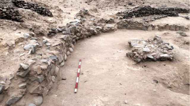 Excavaciones en el yacimiento peruano de La Puntilla.