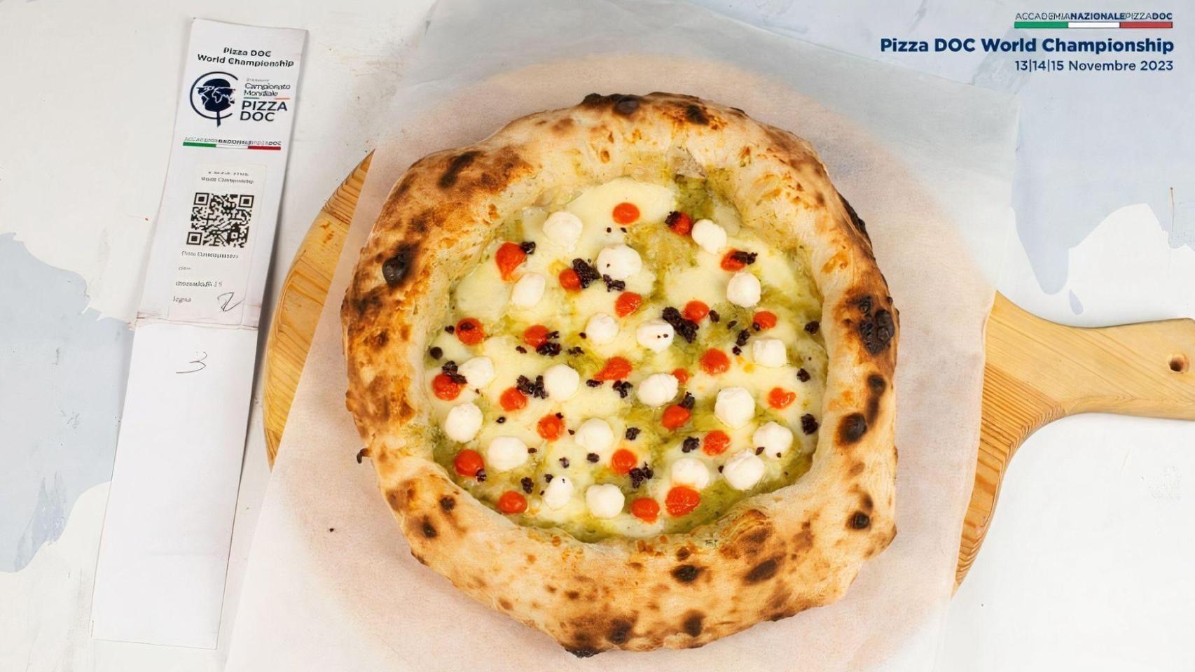 La pizza que conquistó a Italia se llama La Galicia y la servirán en O Milladoiro (Santiago)