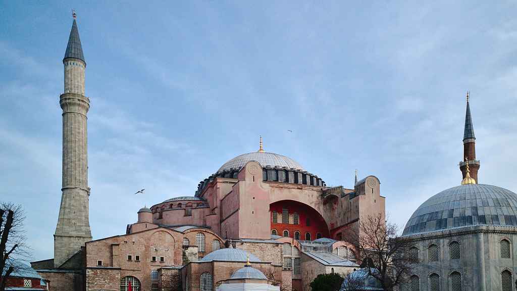 La mezquita de Santa Sofía, en Estambul.