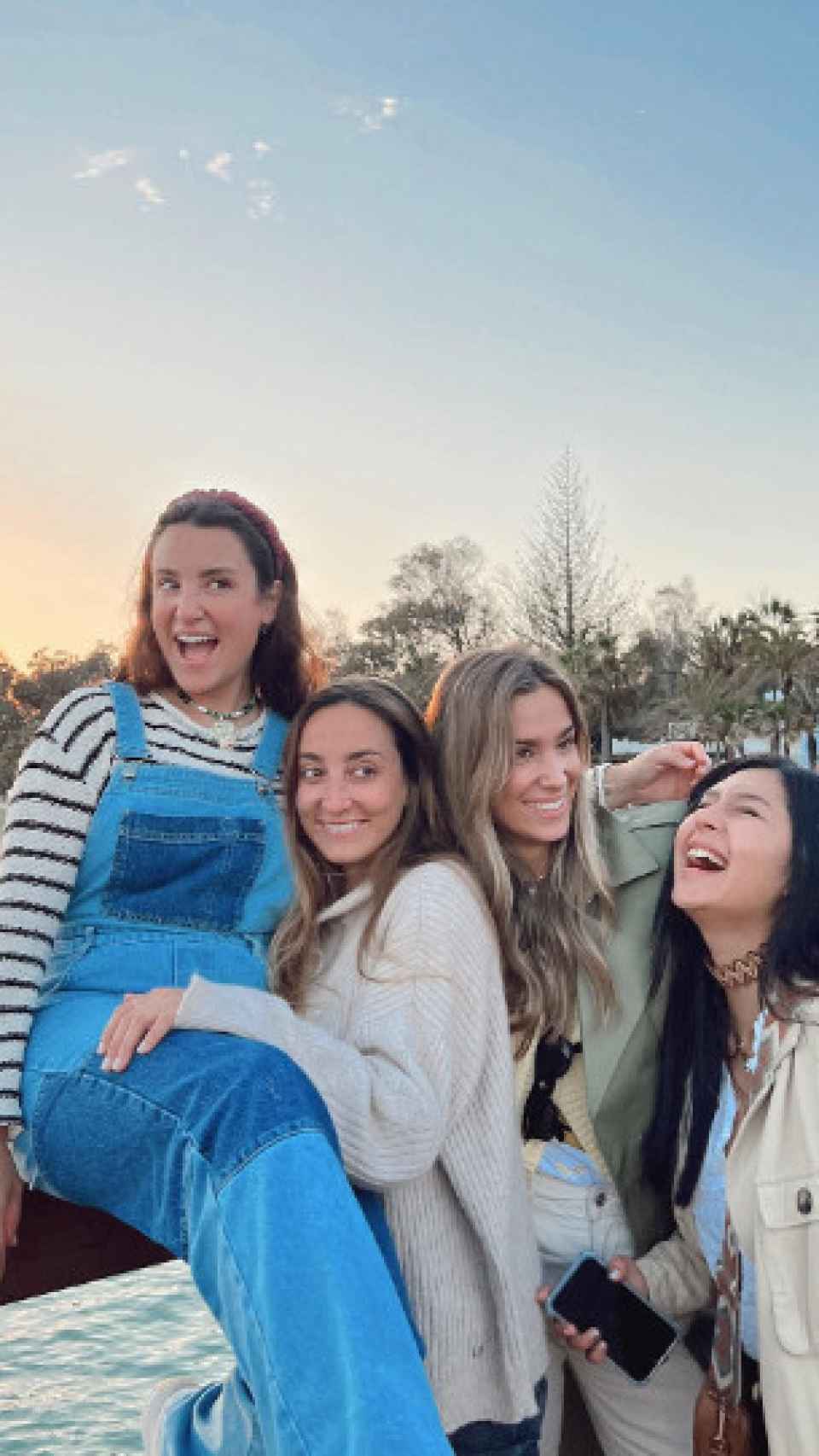 Imagen de las cuatro hermanas en Instagram.
