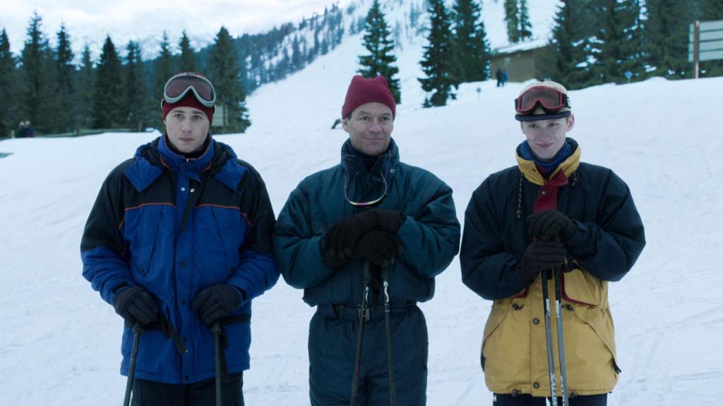 Ed McVey, Dominic West y Luther Ford.