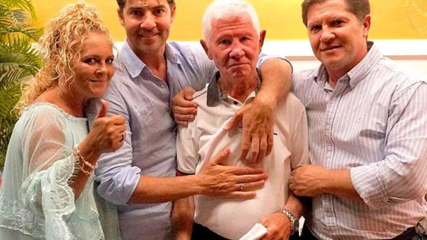 David Bisbal y su hermano, José María.