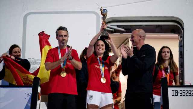 Llegada de la Selección al Aeropuerto Adolfo Suárez Madrid - Barajas tras ganar el Mundial femenino