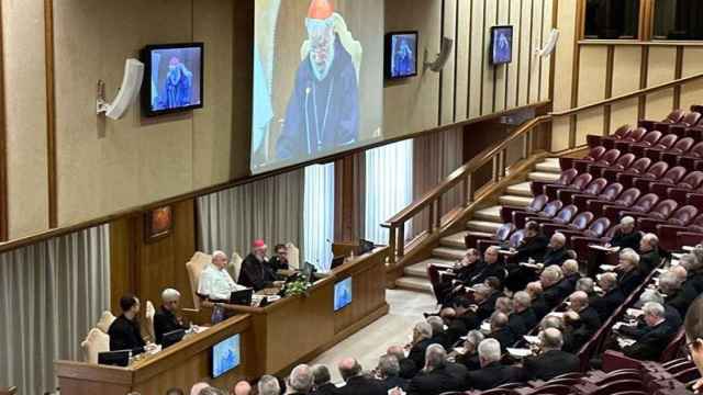 Reunión del papa Francisco con los obispos españoles en el Vaticano