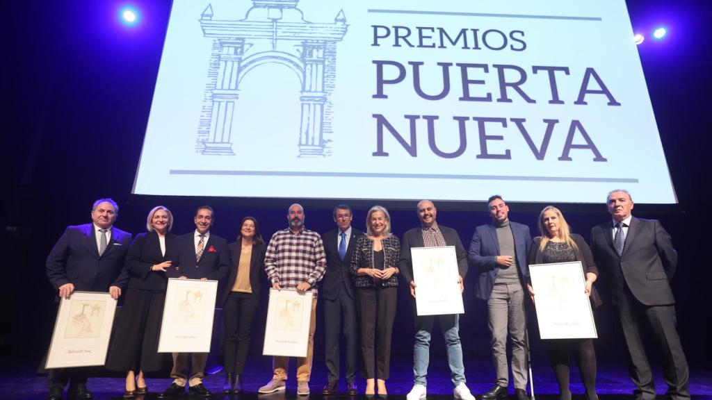 Imagen de la entrega de premios.