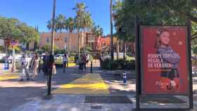 Una zona del centro comercial Plaza Mayor en Málaga.