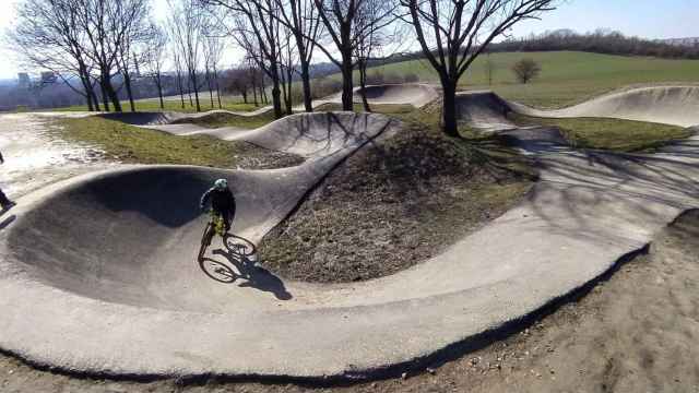 Pista de ‘pump track’.