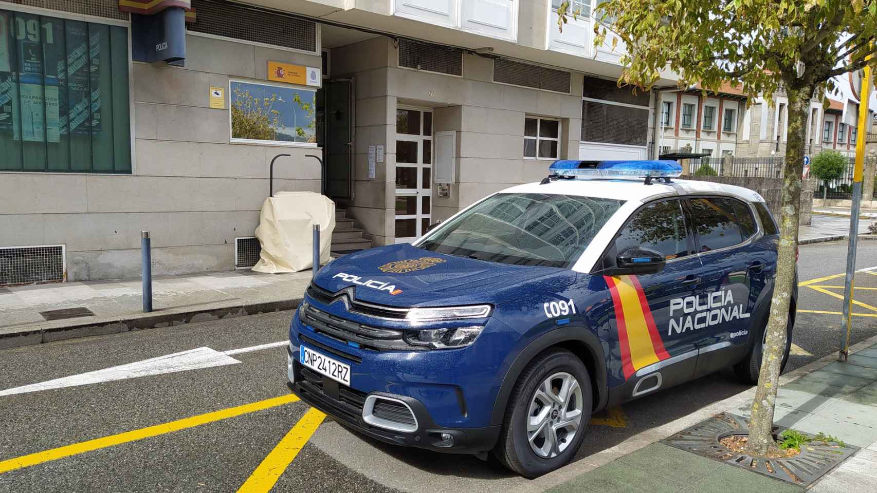 Comisaría de Policía Nacional de Marín (Pontevedra).