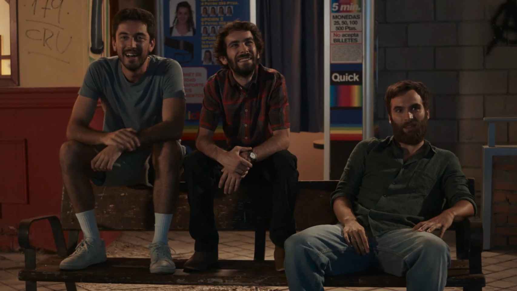 Los tres amigos en el último episodio de 'Cuéntame'.