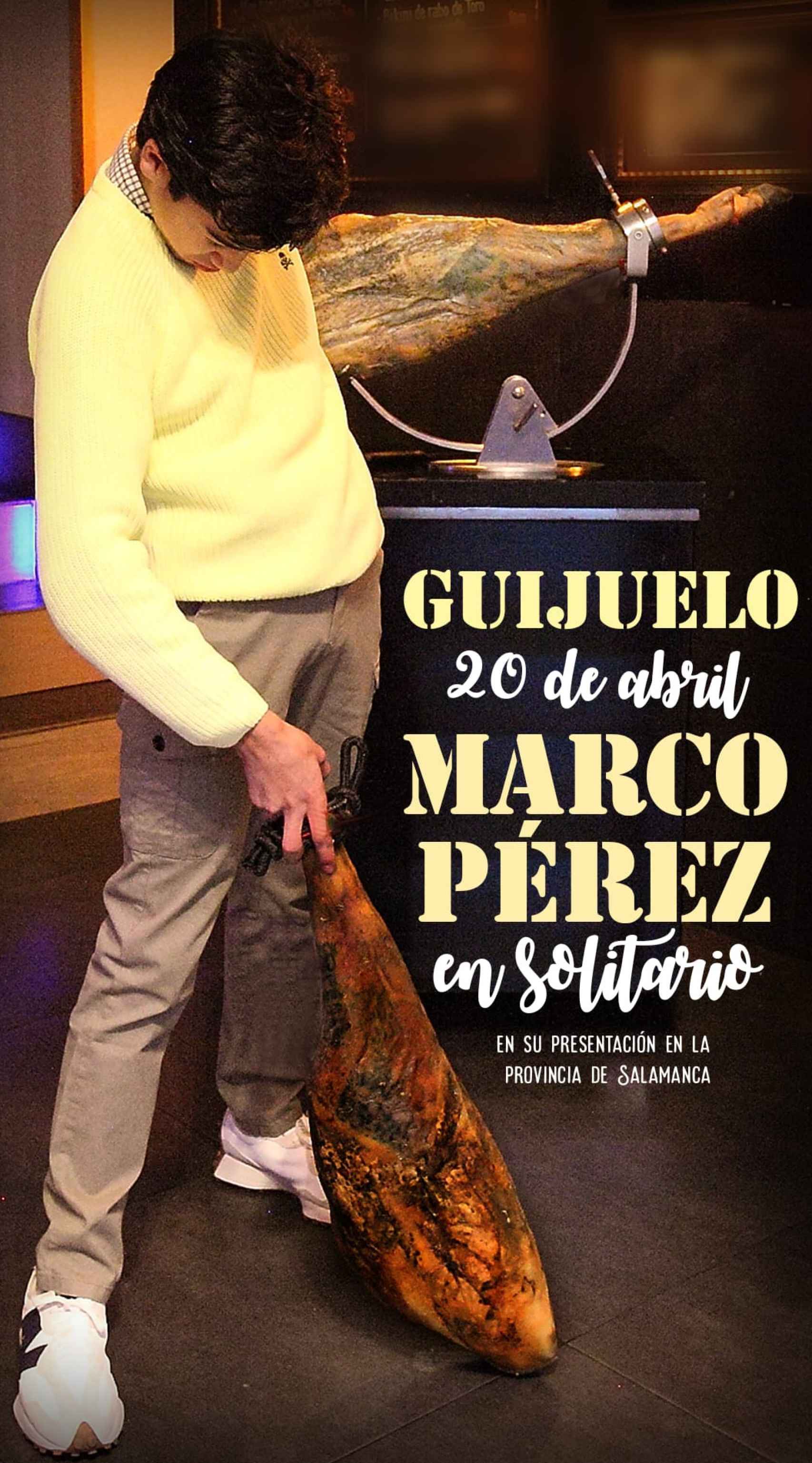 Marco Pérez en Guijuelo