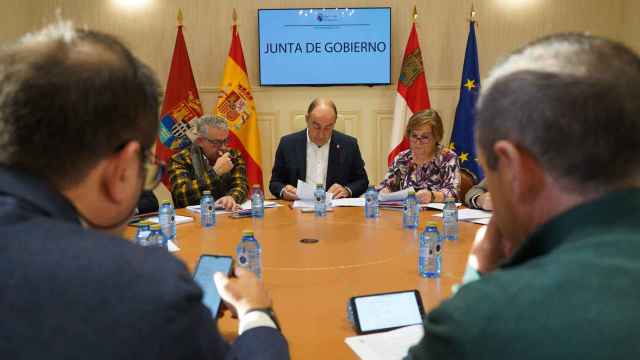 Reunión de la Junta de Gobierno de la Diputación de Segovia