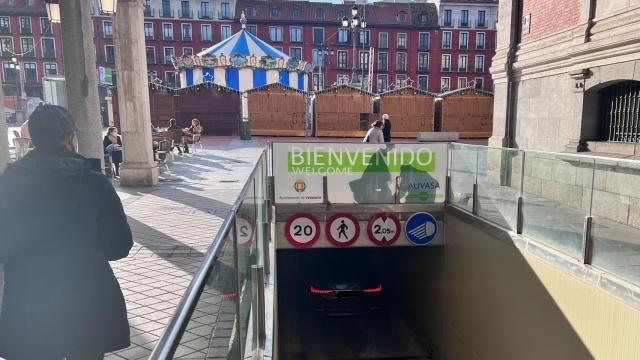 El parking de la Plaza Mayor