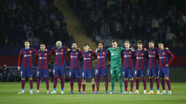 El once titular del Barça frente al Oporto