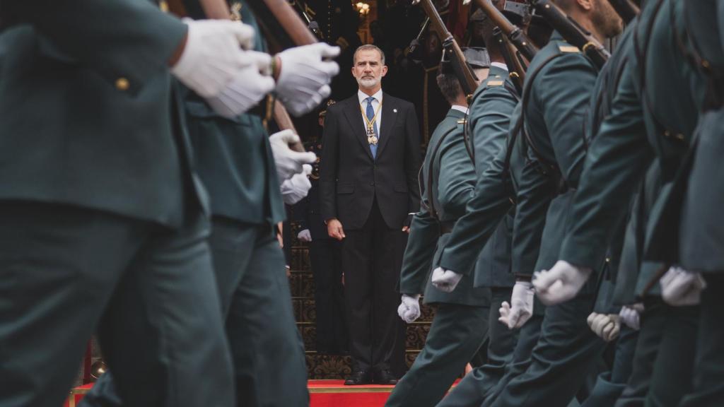 El rey Felipe VI durante el acto de apertura de la XV Legislatura, el pasado 4 de diciembre.