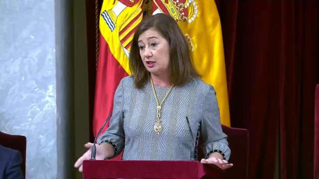 Intervención de Francina Armengol en la apertura de la Legislatura XV