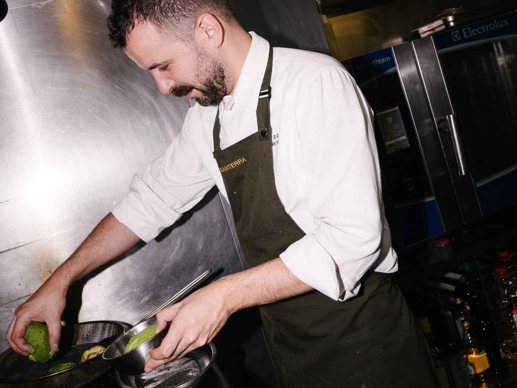 El chef que acaba de conseguir una estrella Michelin, Miguel Carretero.