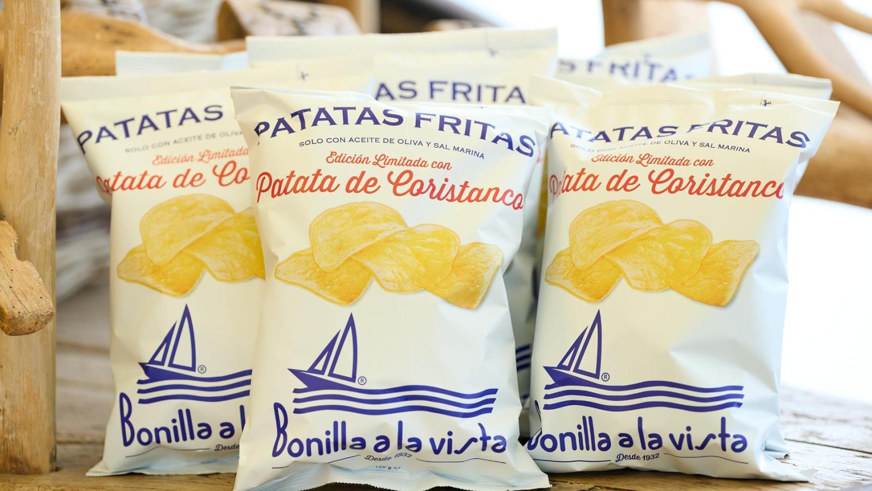 Edición limitada de Bonilla a la Vista con patatas de Coristanco.