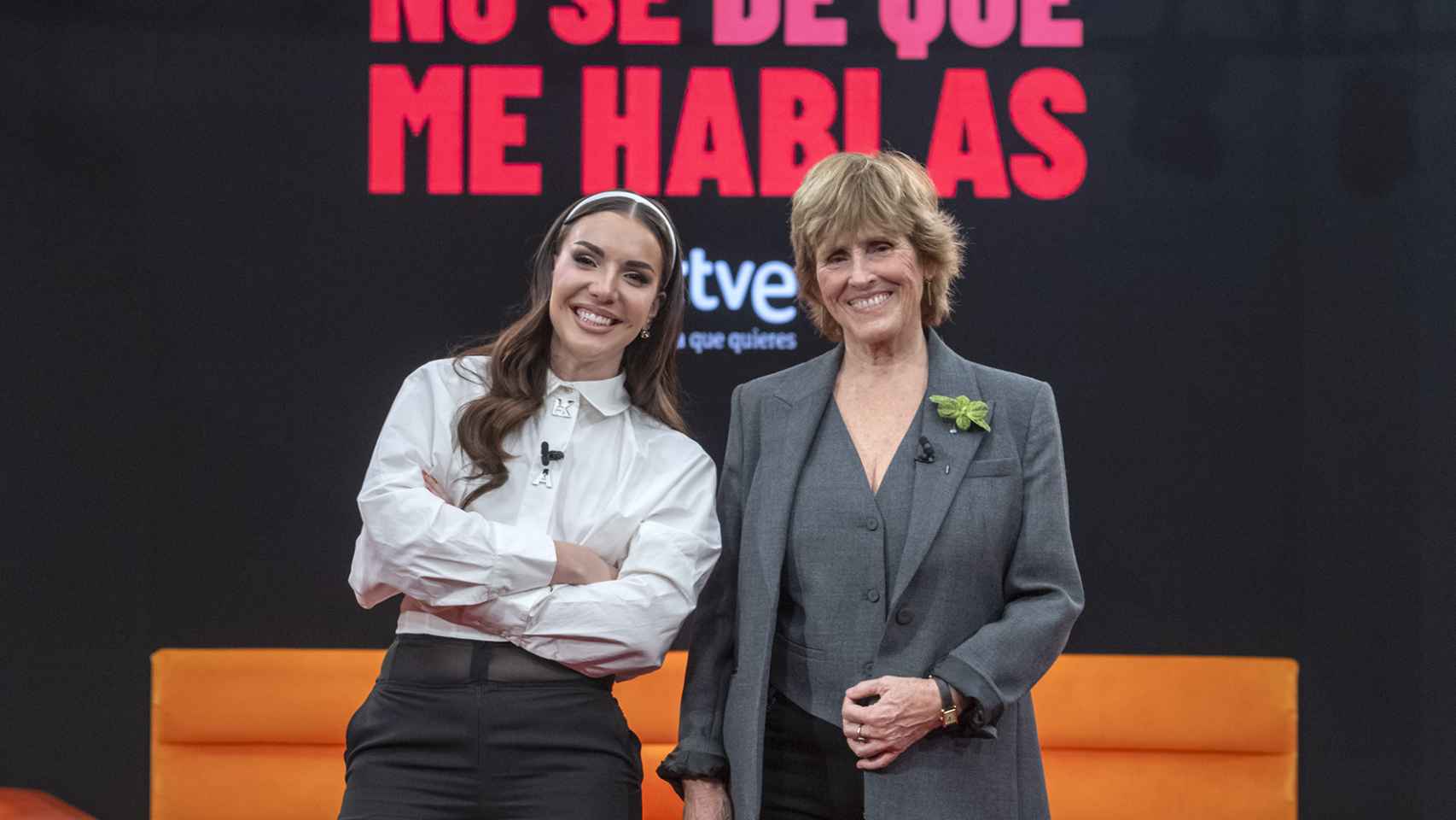 Inés Hernand y Mercedes Milá.