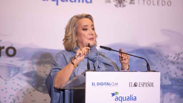 Esther Esteban, presidenta ejecutiva de El Español - El Digital CLM. / Foto: Javier Longobardo.