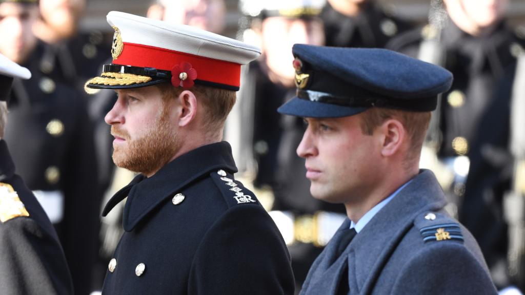 Harry y Guillermo, en noviembre de 2019.