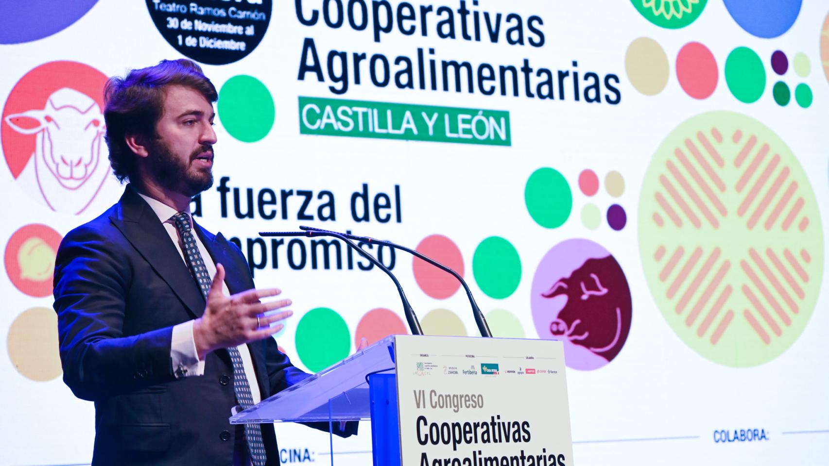 Juan García-Gallardo en el VI Congreso de Cooperativas Agroalimentarias 'La fuerza del compromiso'