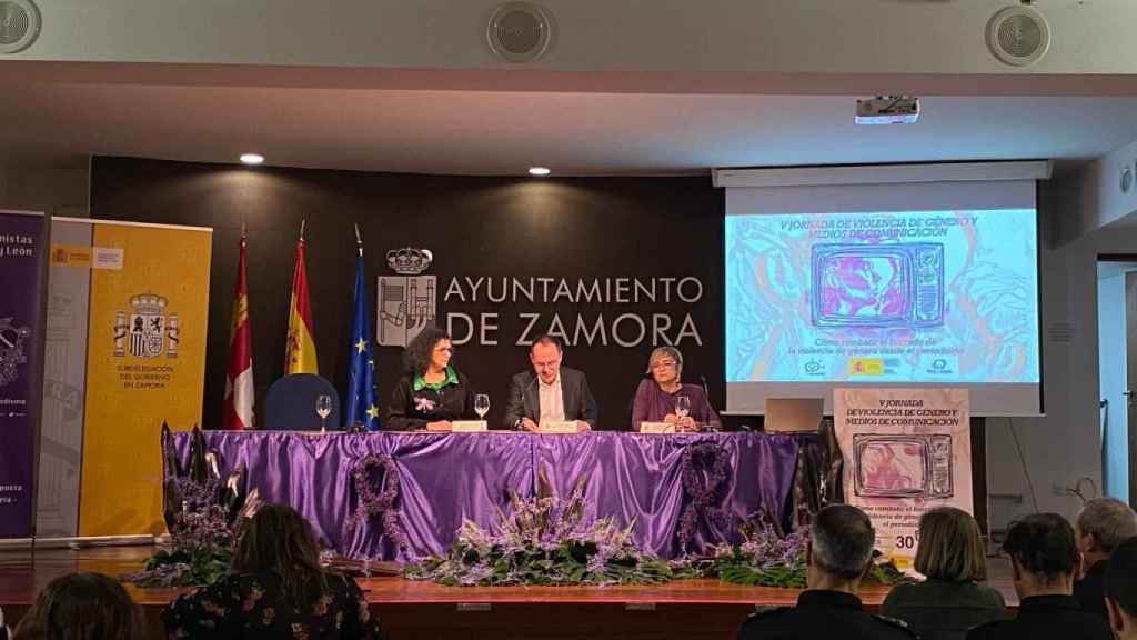 El subdelegado del Gobierno en Zamora, Ángel Blanco, participa en las jornadas de medios de comunicación y violencia de género