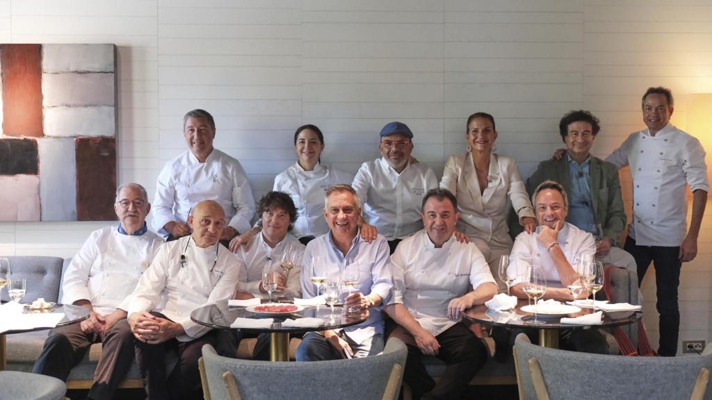 La prueba de exteriores se ha realizado en el restaurante Atrio de Toño Pérez en Cáceres.