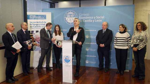 Imagen de la presentación del informe 'La sociedad de la longevidad en Castilla y León', este jueves en el Consejo Económico y Social (CES).