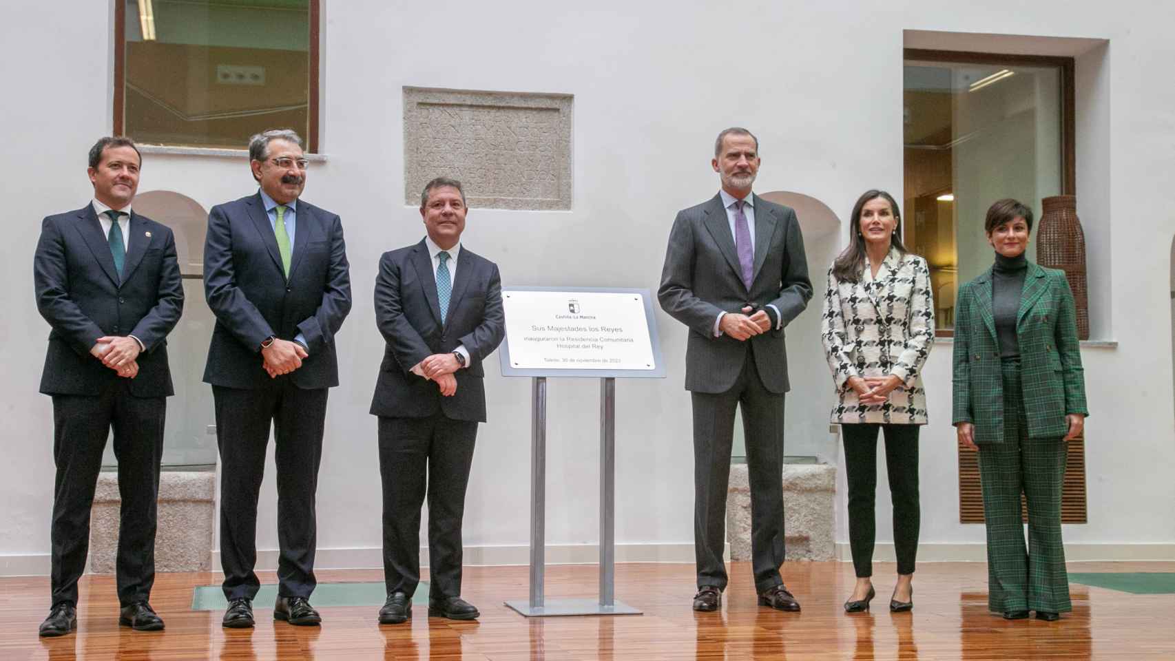 Felipe VI y Letizia inauguran el Hospital del Rey de Toledo. Foto: JCCM.