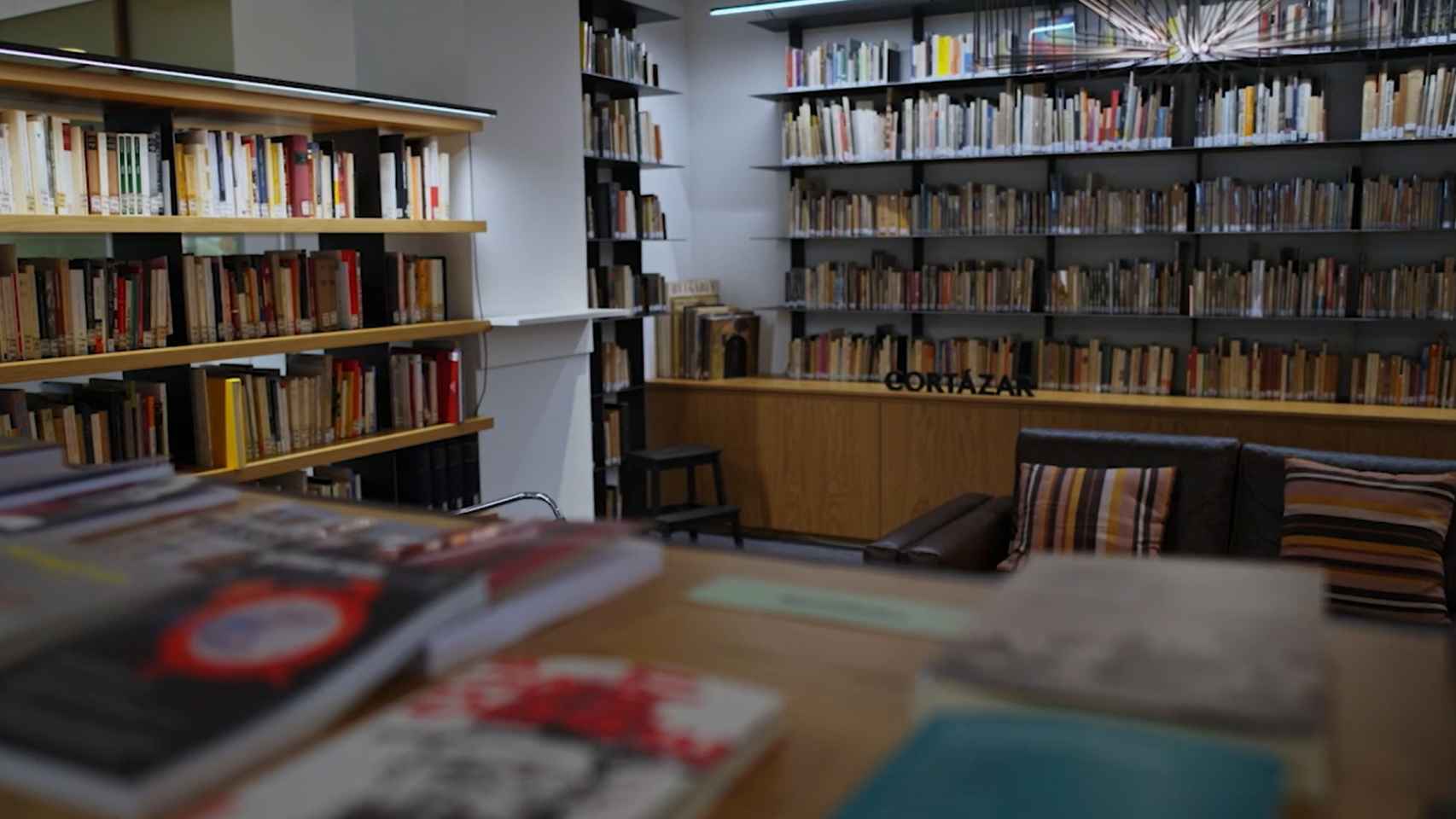 Biblioteca de Julio Cortázar en la Fundación Juan March
