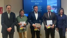 Presentación del Informe de Coyuntura Económica en la Diputación de A Coruña.