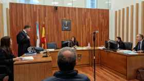 Juicio contra el conductor acusado del homicidio imprudente de un motorista en Vigo.
